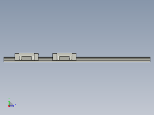上银-线性导轨HGW20CC2R480左视缩略图