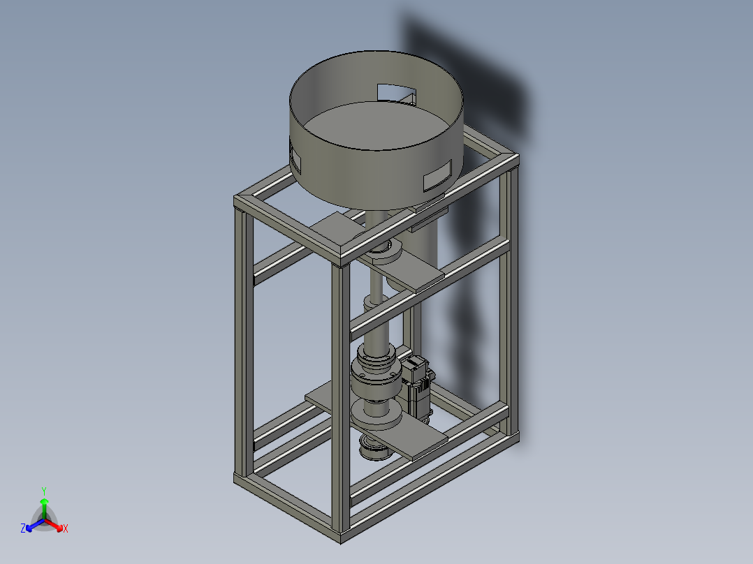混粉机充分快捷混均匀装置
