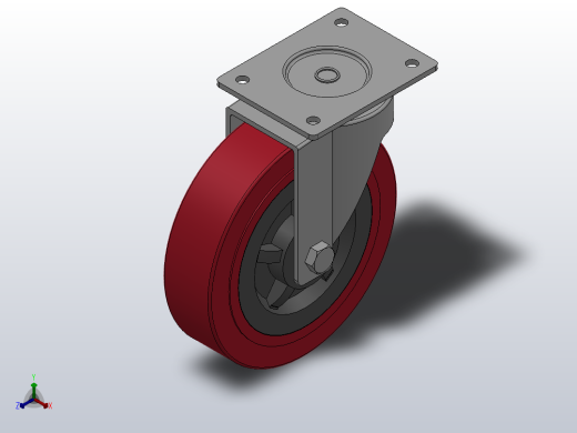 Z01-01-160-404R普通工业轮[Z01-01-200-404R]脚轮