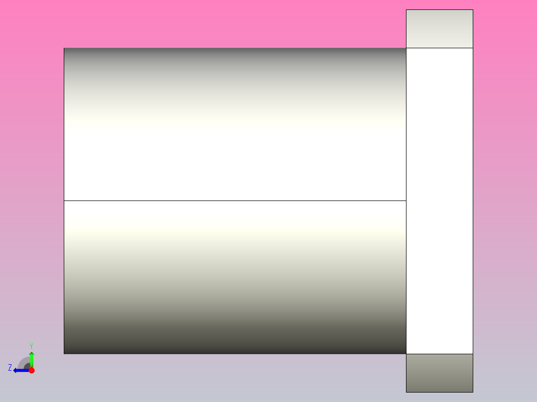 LMK亚洲标准型直线轴承_法兰式[LMK40UU]右视图