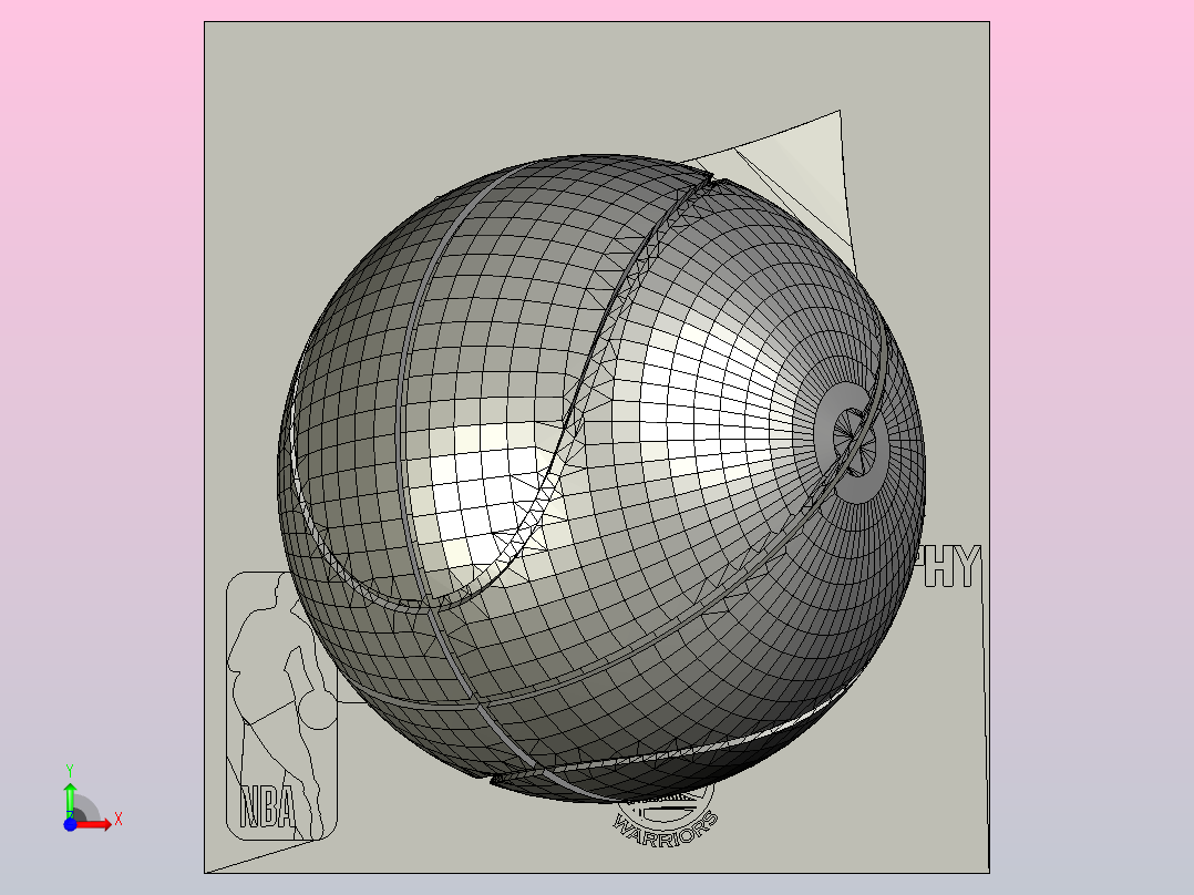 2022 年金州勇士队前视图