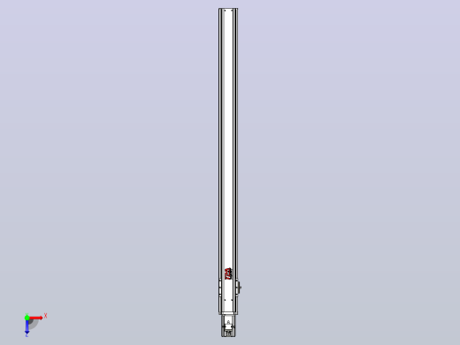 日规模组半封闭丝杆TPA-HNR-85S-1610C-L1150-M-C-P20-N3俯视缩略图