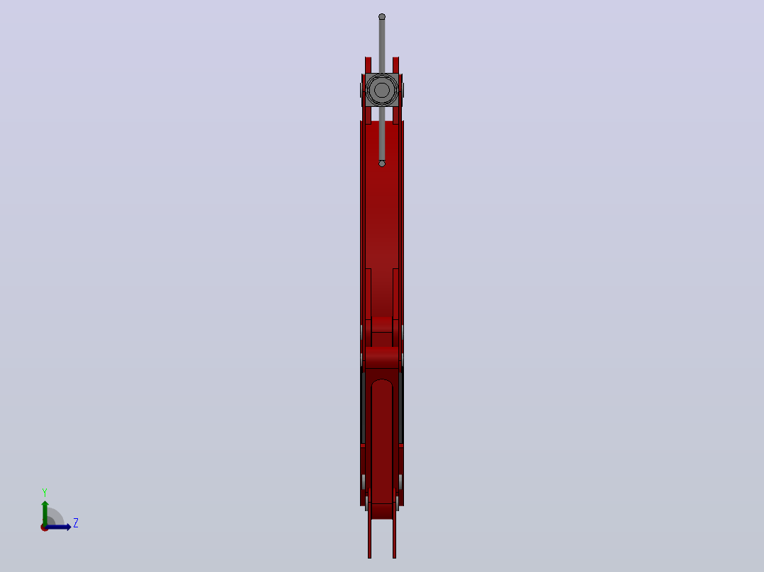 BB-MMU系列带式制动器_BB1200-200MMU左视图
