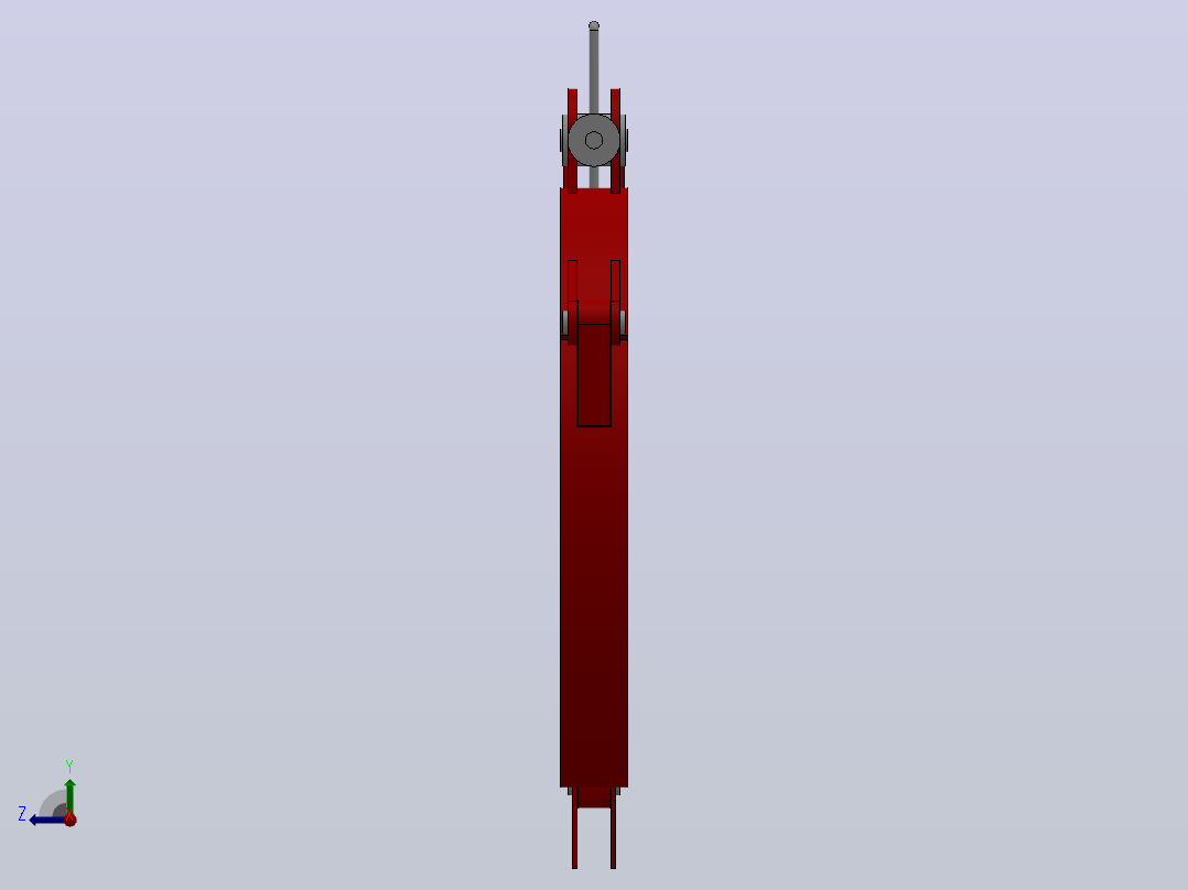 BB-MMU系列带式制动器_BB1200-200MMU右视图