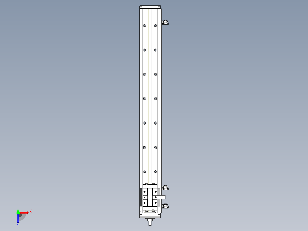 钢基模组TPA-KSR-8610C-840A1-M-H0S1俯视图