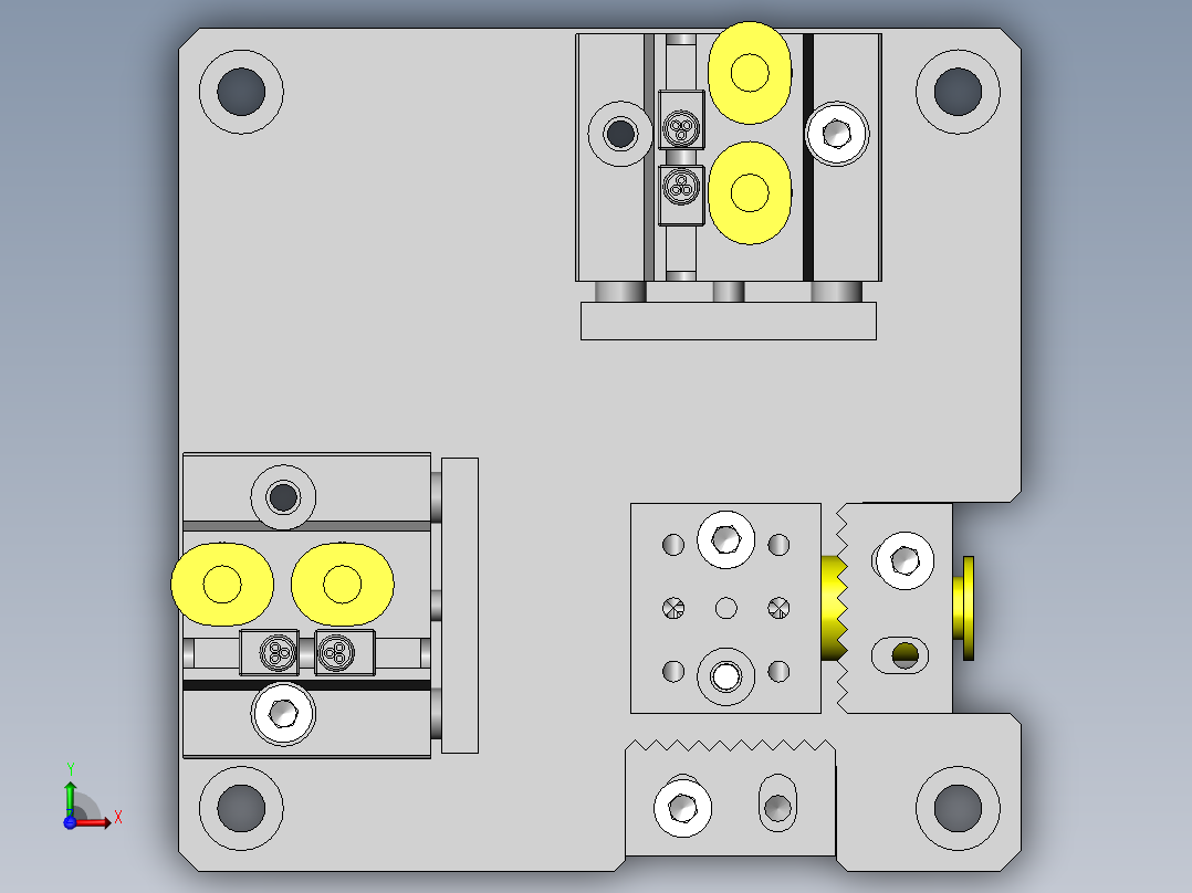 标贴的位置调整俯视图