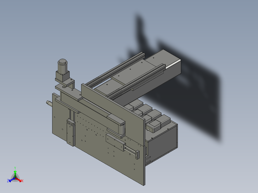 触点弹力测试机3D模型