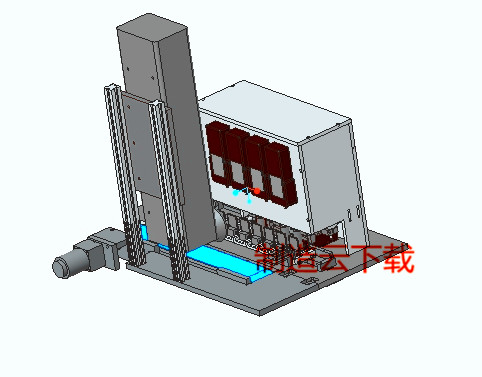 触点弹力测试机3D模型