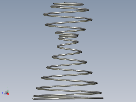 solidworks塔式 弹簧设计右视缩略图