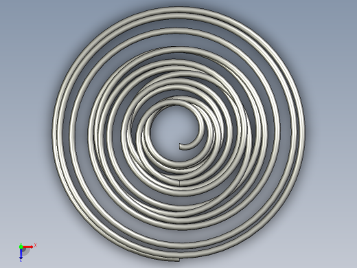 solidworks塔式 弹簧设计俯视缩略图