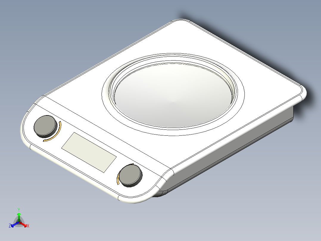 爵士炉正等轴测图