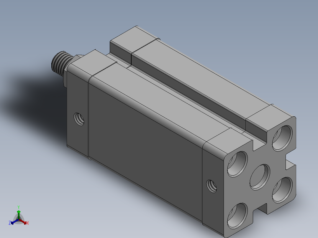 气缸ACE20X40SB主视图