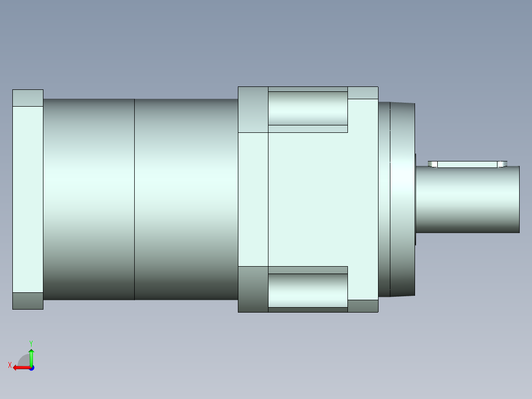 直齿PLX180-L3 35-114.3-200-M12.stp后视图