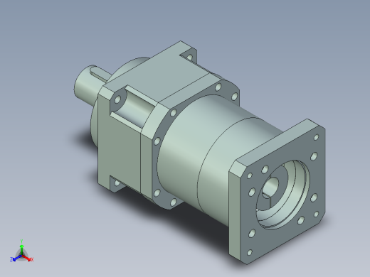 直齿PLX180-L3 35-114.3-200-M12.stp正等轴测缩略图