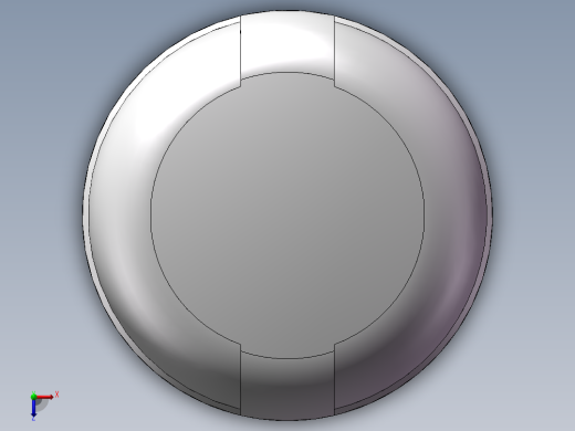 圆管帽 DN8俯视缩略图