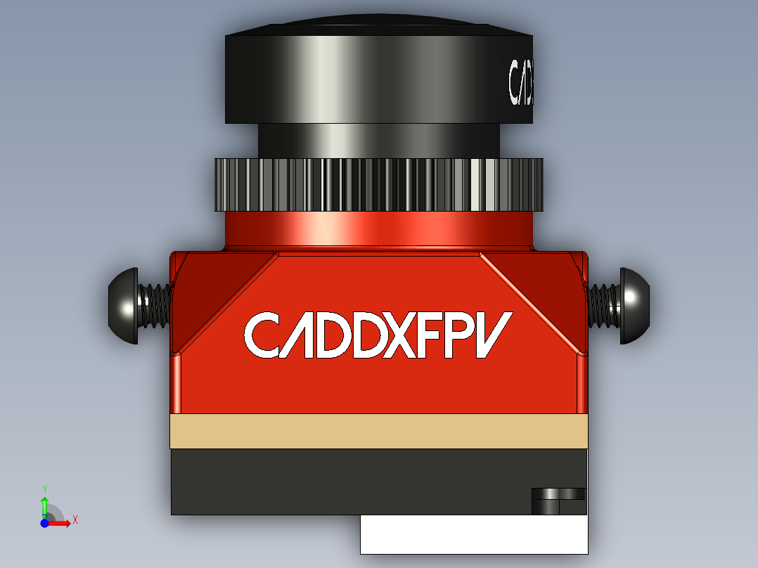 CADDXFPV 速率 2.1mm前视图