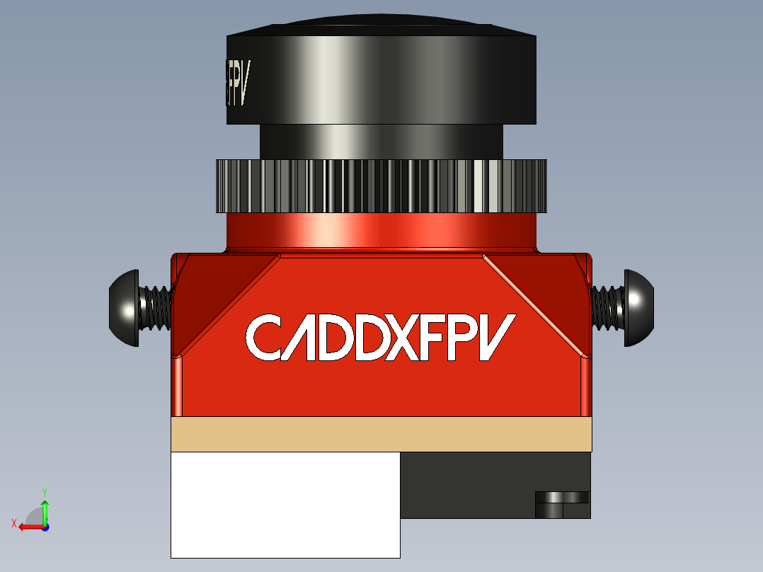 CADDXFPV 速率 2.1mm后视图