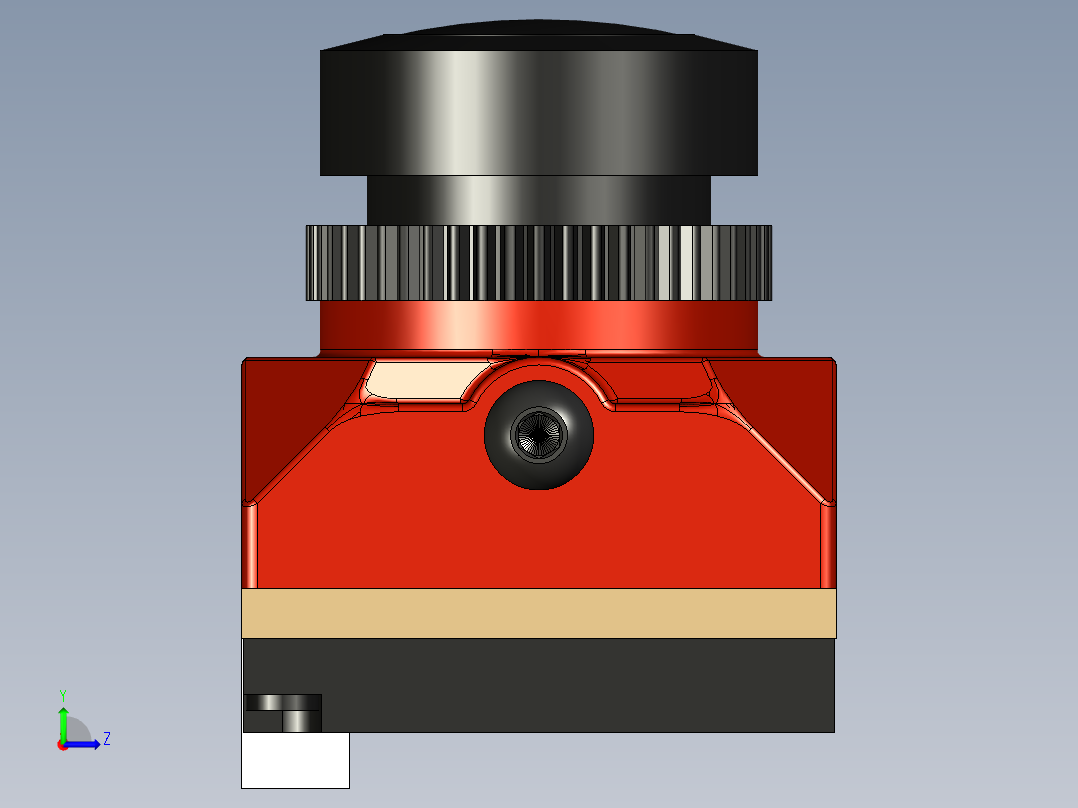 CADDXFPV 速率 2.1mm左视图