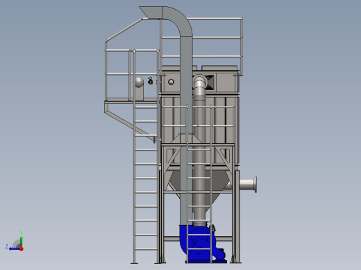 49袋脉冲布袋除尘器(1)右视缩略图