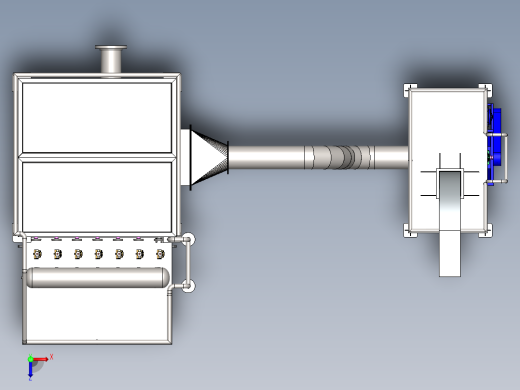49袋脉冲布袋除尘器(1)俯视缩略图