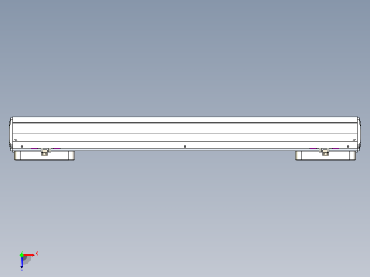 威洛博LC系列3d模型模组2LC22H1Y-S550俯视缩略图