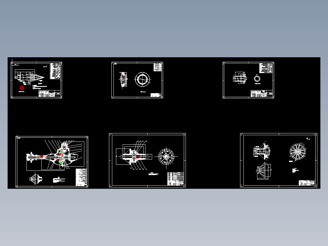 某款轻型货车驱动桥设计含CAD+说明书