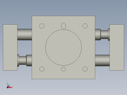 普通气爪PH06-12L前视缩略图