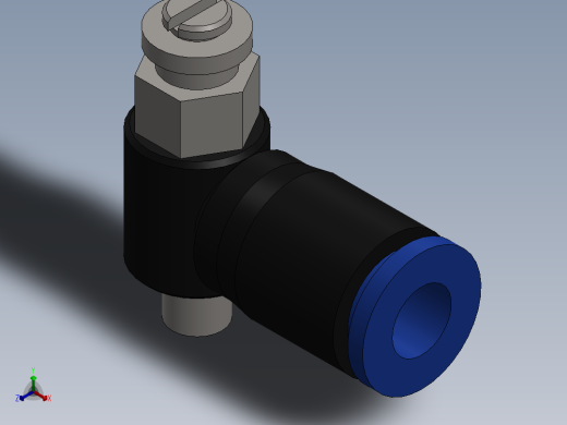 Ø6 x M5 - CONTROLE DE FLUXO 90° BANJO (C0K510605)