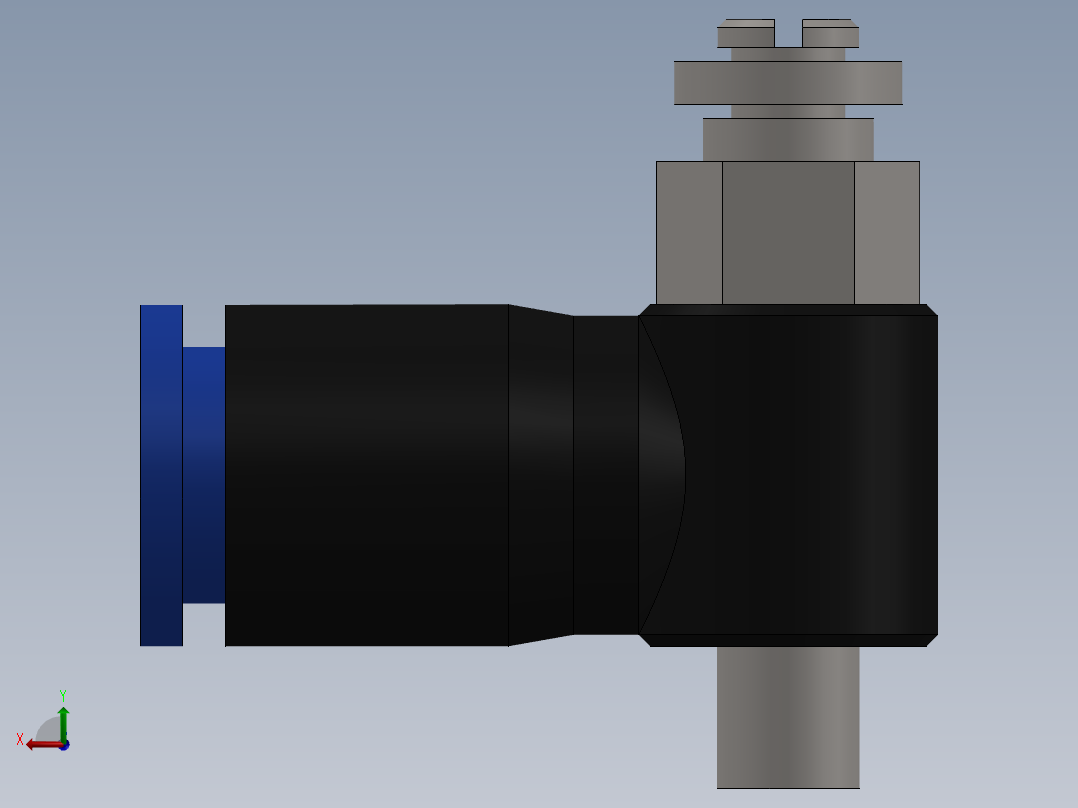 Ø6 x M5 - CONTROLE DE FLUXO 90° BANJO (C0K510605)后视图