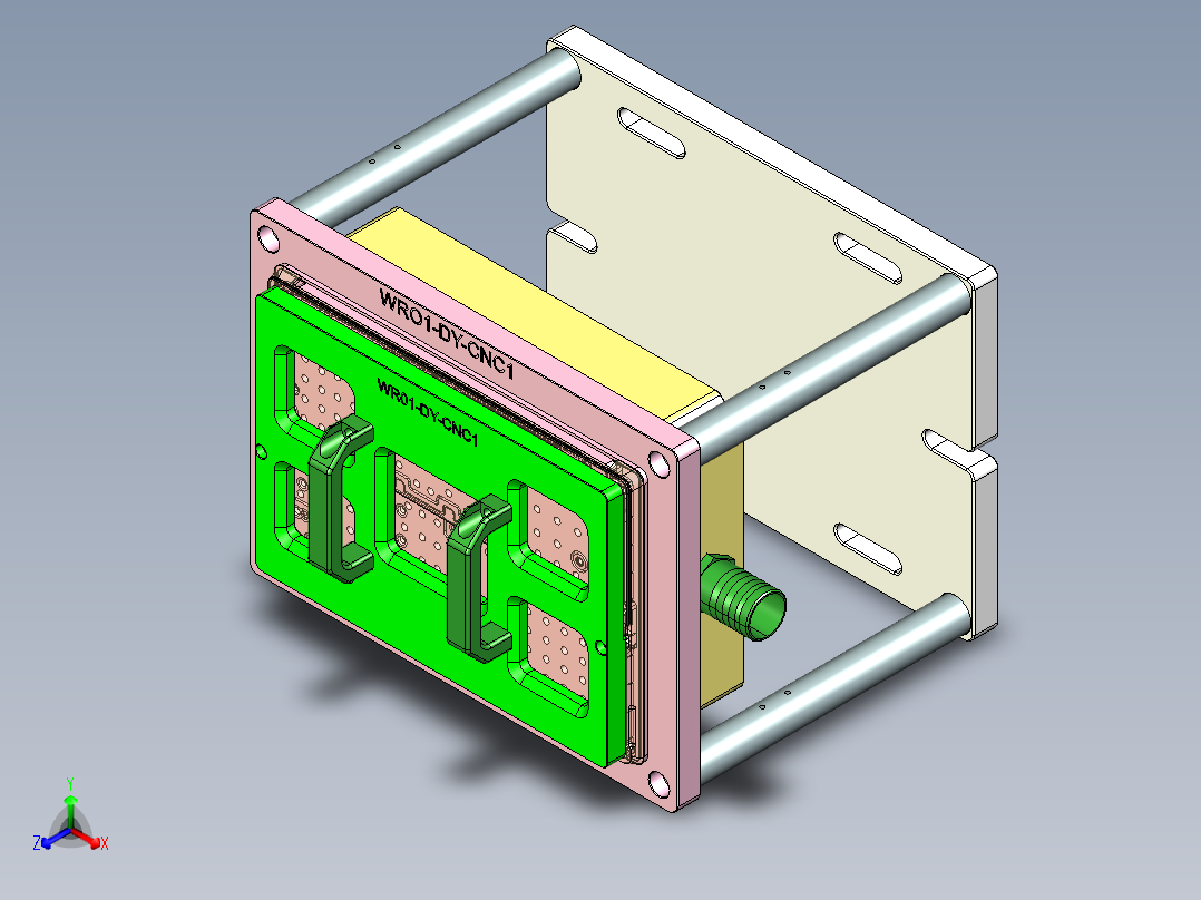 WRO1-DY-CNC1正等轴测图