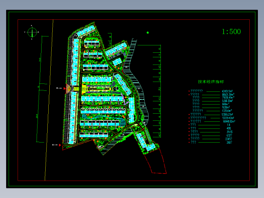 小区总平面布置图