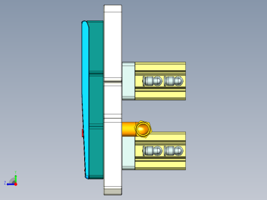 CS19-C-CNC5笔记本CNC工装夹具三维模型-180726右视缩略图