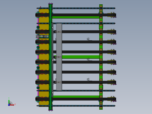 同步带皮带机（具有皮带清扫装置）sw18可编辑前视缩略图