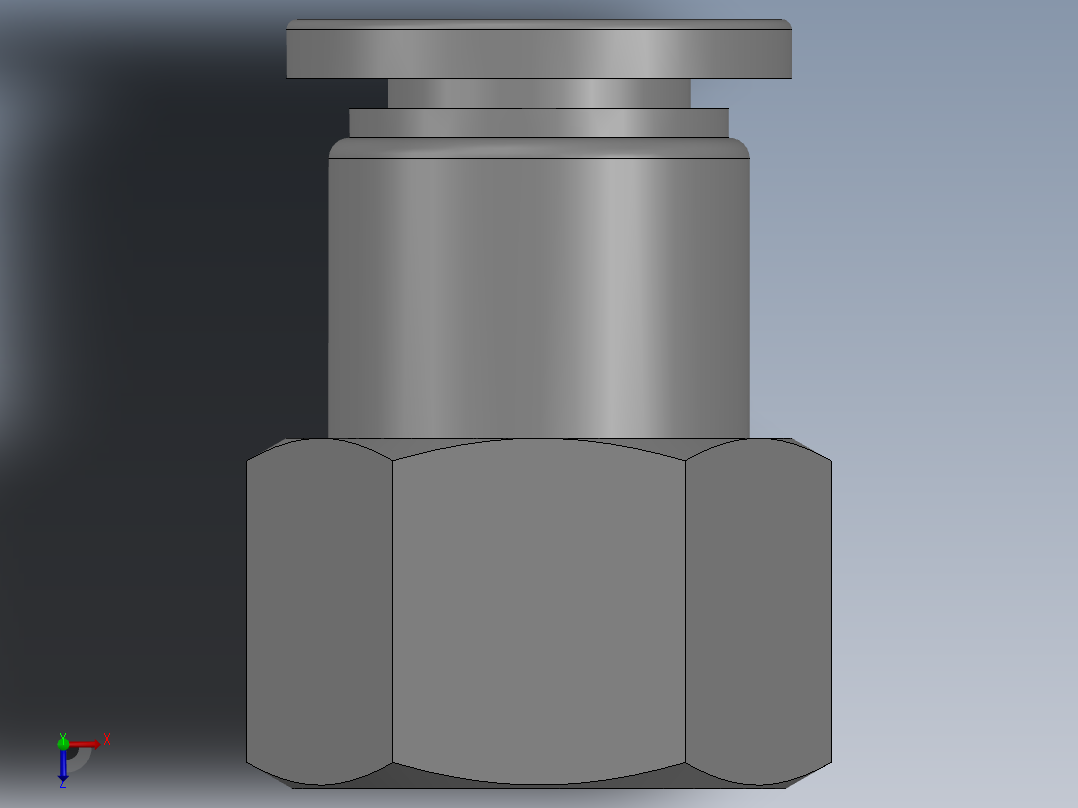 气动元件APCF12_04俯视图