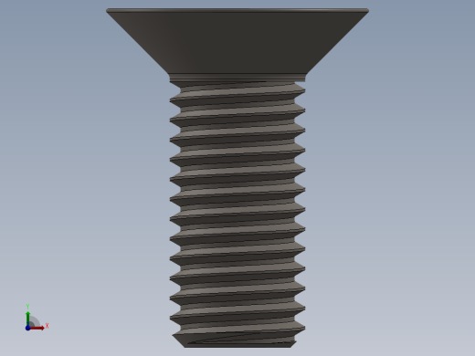 Screw_ISO_10642_M12x30_A2.SLDPRT前视缩略图