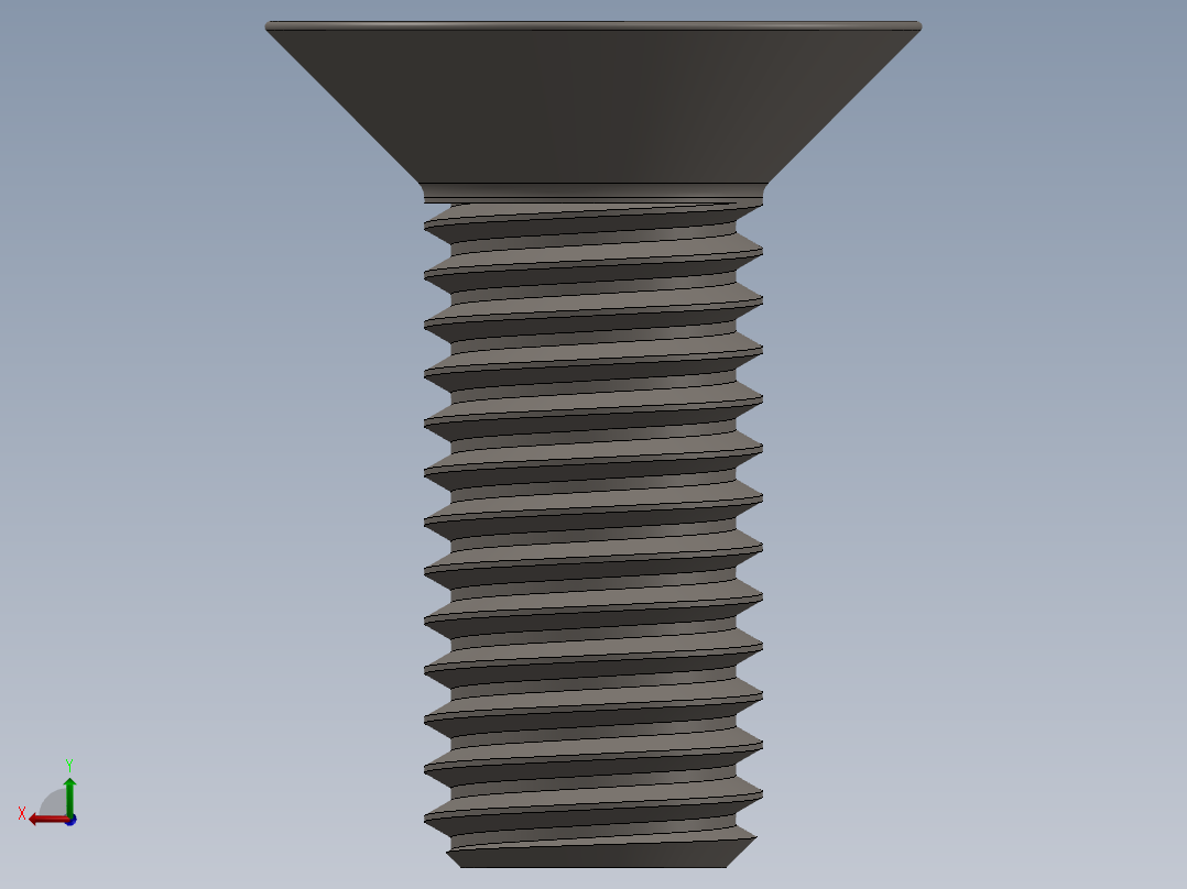 Screw_ISO_10642_M12x30_A2.SLDPRT后视图