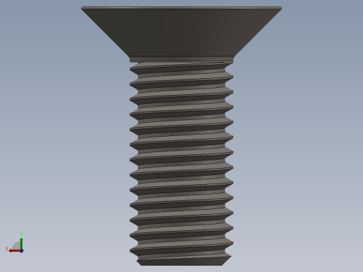 Screw_ISO_10642_M12x30_A2.SLDPRT后视缩略图