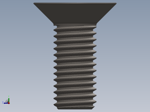 Screw_ISO_10642_M12x30_A2.SLDPRT右视缩略图