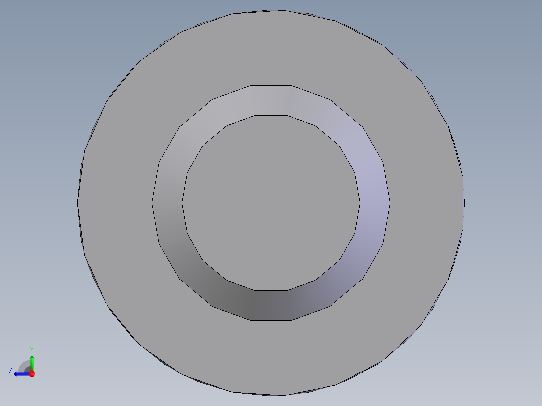 内六角圆柱头螺钉  M8×2001右视图