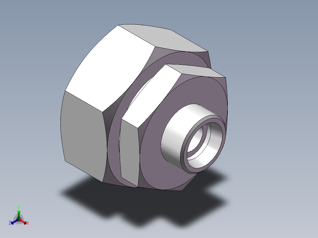 直通变径接头、2C-26-52主视图