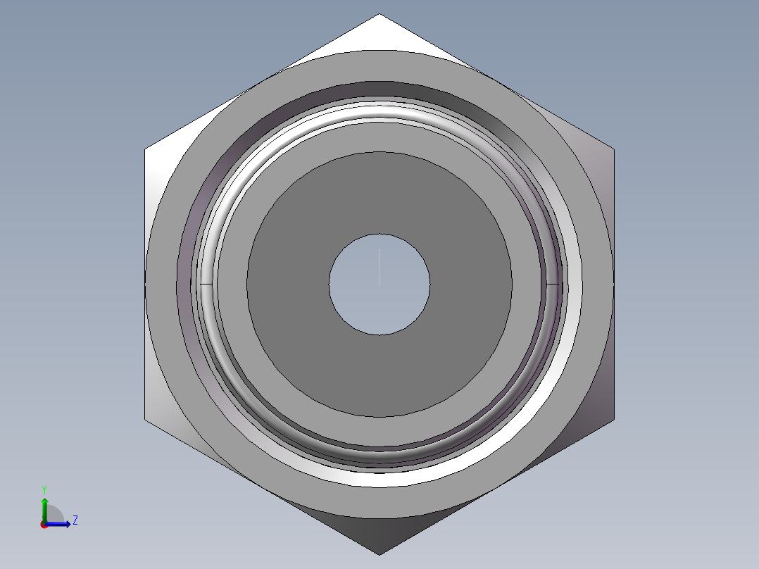 直通变径接头、2C-26-52左视图