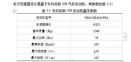 东风标致308汽车两轴五挡变速器设计含NX三维图