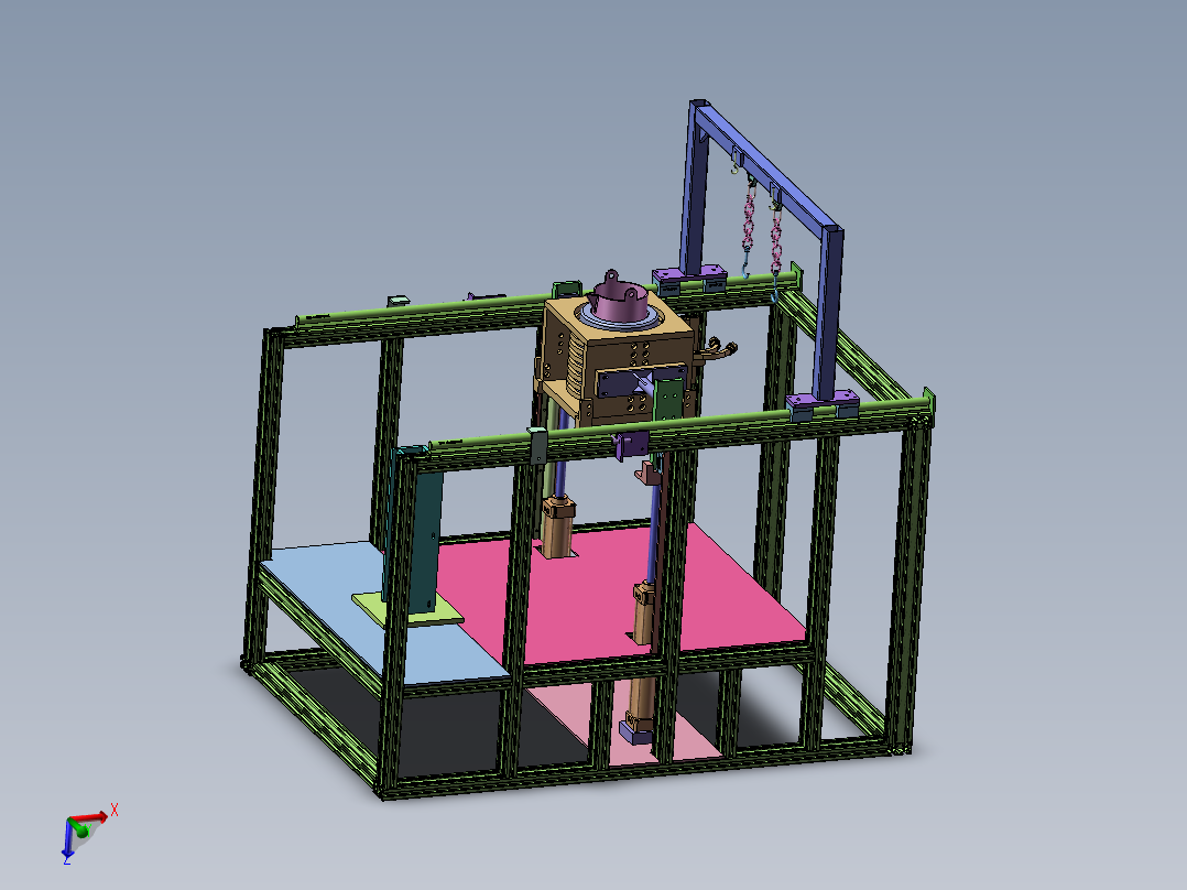 吊装式浇铸炉  sw22