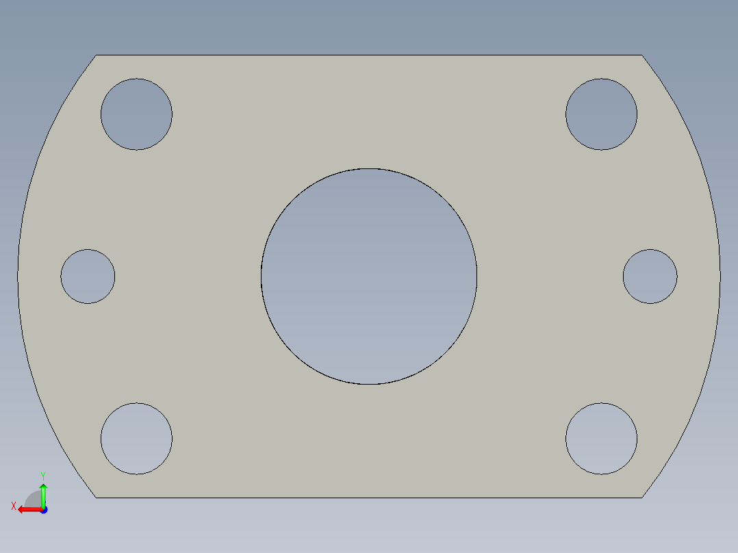 GBR11-D20支撑座YIHEDA后视图