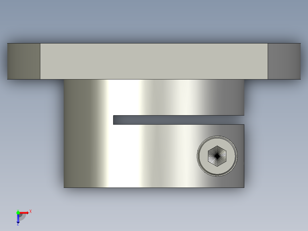 GBR11-D20支撑座YIHEDA俯视图