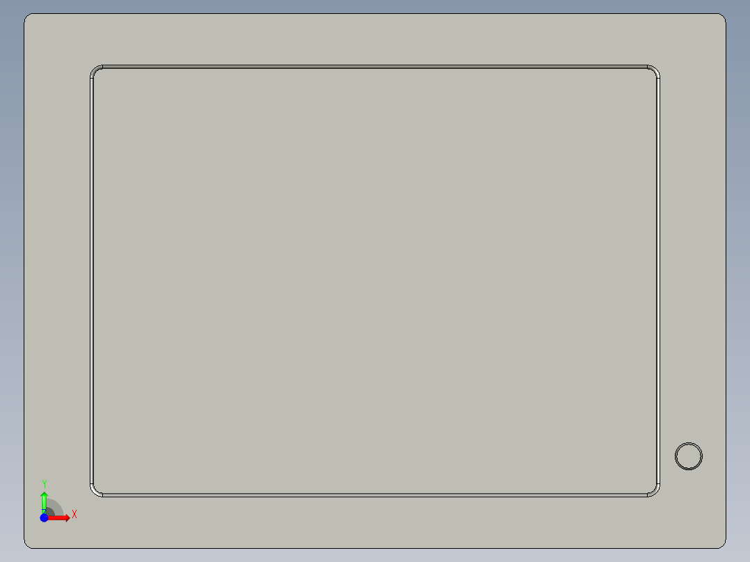 15寸仪器屏HTK-1550PT)-c前视图