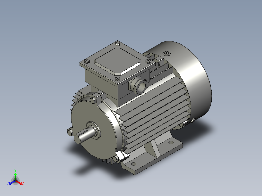 Y80m2-4电机主视图