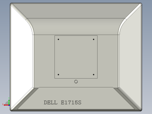 22戴尔显示器E1715SAG1后视缩略图