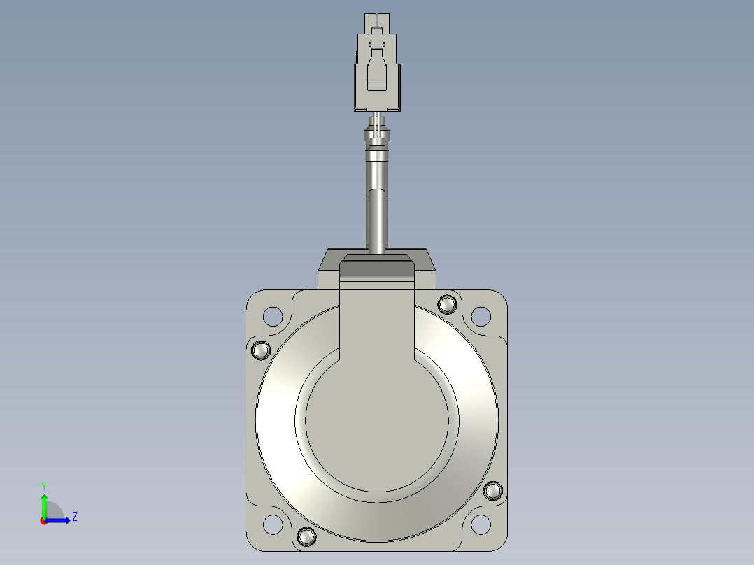 标准件-(750W)MSMF082L1U2左视图