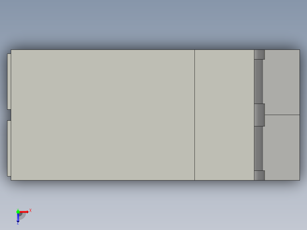 IC65H-DC2PC16A空气开关俯视图